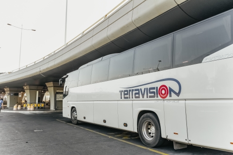 Roma: traslado directo en autobús Fuimicino - Roma TerminiAutobús del aeropuerto de Fuimicino a Roma Termini (ida)
