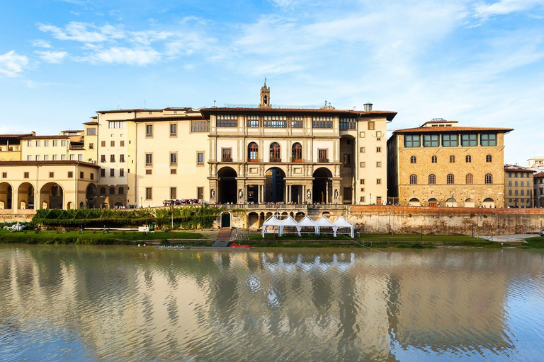 Florencia: Recorrido a pie, Galería de la Academia y Galería de los UffiziTour en italiano