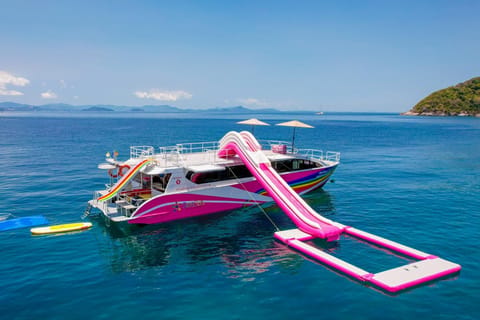 Lazy Phi Phi and Khai Waterslide by Catamaran from Phuket