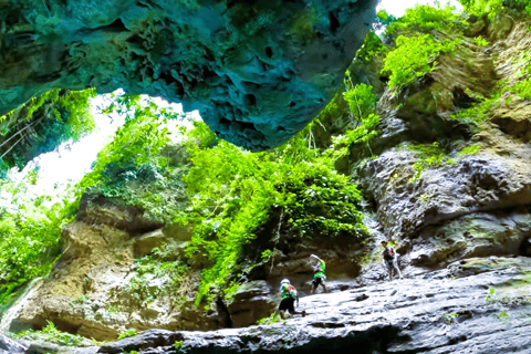 Cebu: Oslob Whaleshark & Canyoneering Group Tour with Lunch