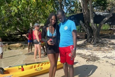 Negril: Picknick på ön Booby Cay med snorkling