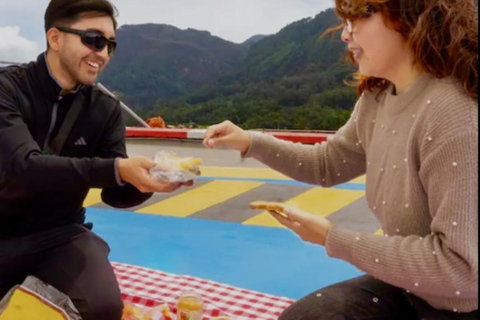 Bogota: Sky-High picnic on Bogota's highest helipad PRIVATE: Sky-High picnic on Bogota's highest helipad