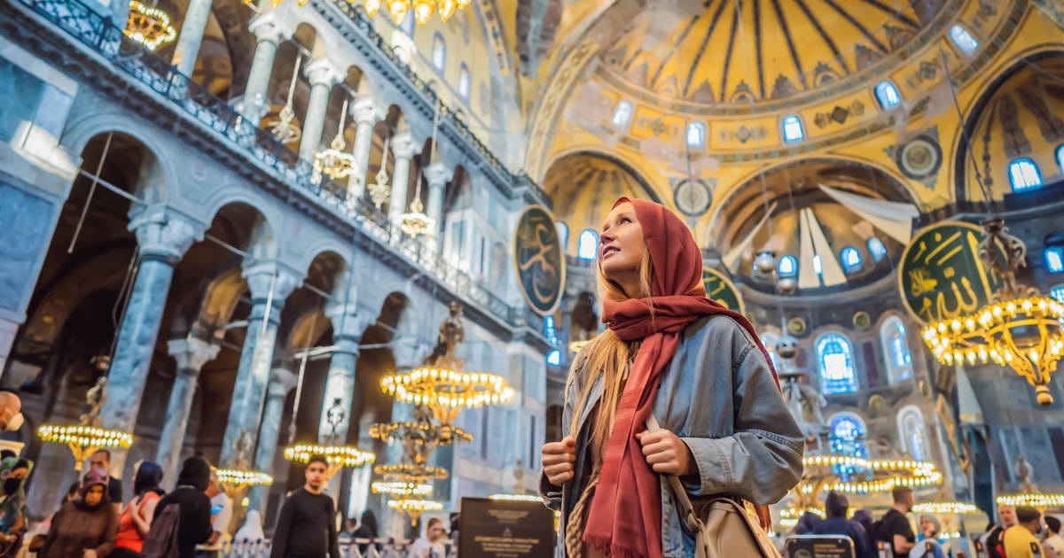 Istanbul Hagia Sophia Blaue Moschee Und Gro Er Basar Tour Getyourguide