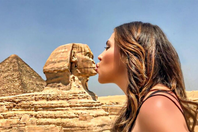 Cairo: Pyramids &amp; Great Sphinx Private Tour with Camel Ride