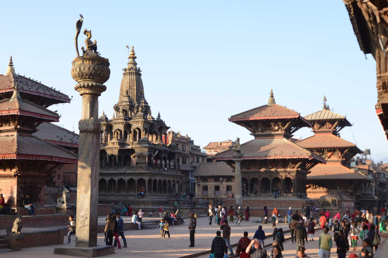 Kathmandu: Everest Scenic Flight with Bhaktapur & Patan Tour