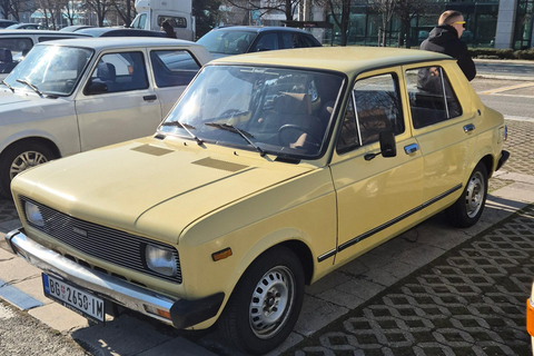 Belgrade : visite de la ville en voiture ancienne