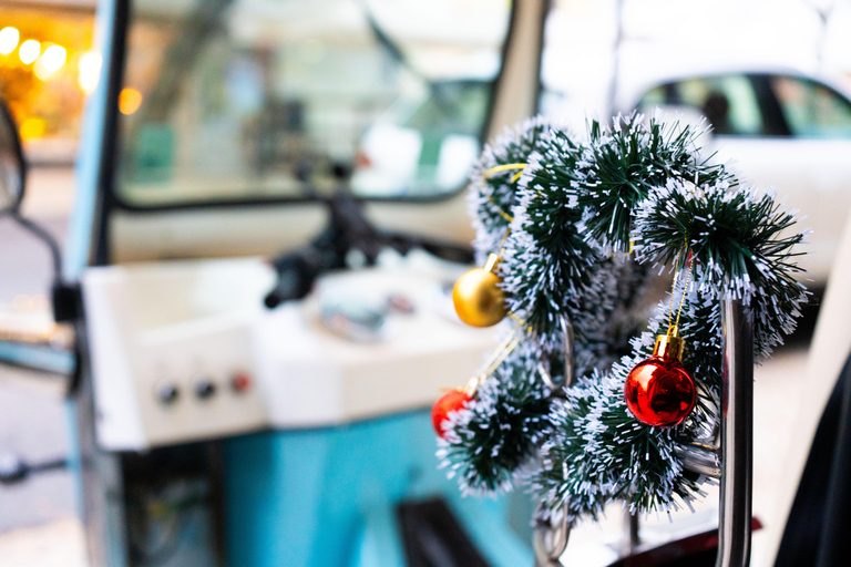 Lisbon: Christmas Lights Tuk-Tuk Tour with Local Guide