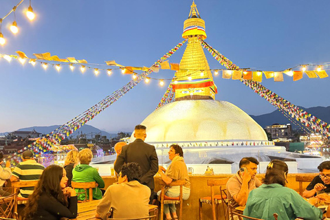 Kathmandu: Bouddhanath Stupa Tour with Dinner