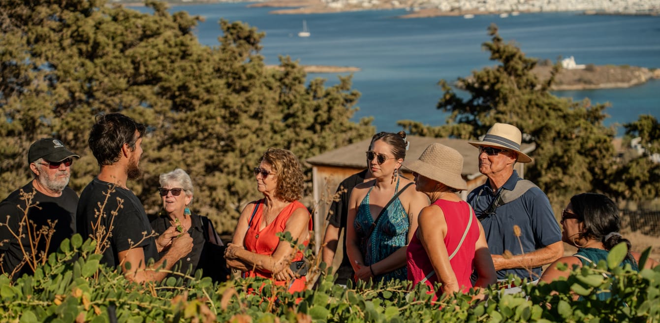 Paros: Bio-Bauernhof-Tour und Verkostung