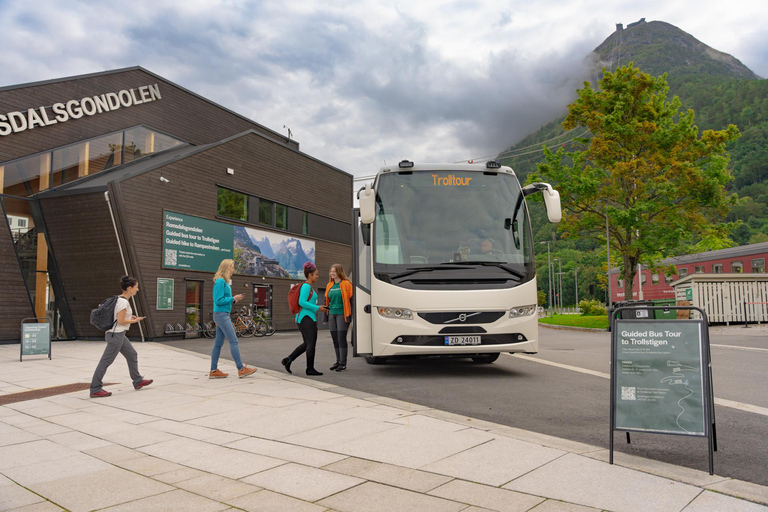 Åndalsnes: Wycieczka autobusowa do punktu widokowego Trollstigen z lokalnym przewodnikiem