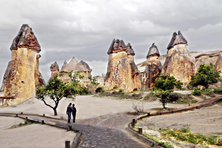 Excursión combinada Rojo/Verde de Capadocia de un día completo en 1 día