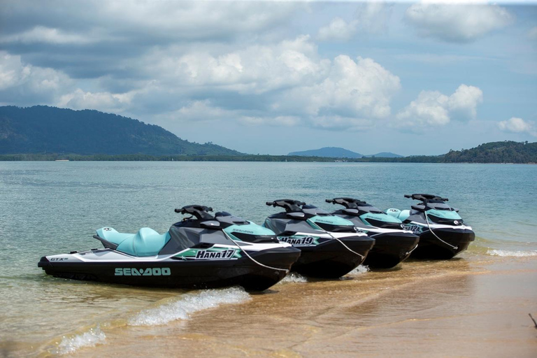 Phuket: 9-Stop Afternoon Jet Ski Tour with Meal & Pickup Jetski Yamaha 1900cc