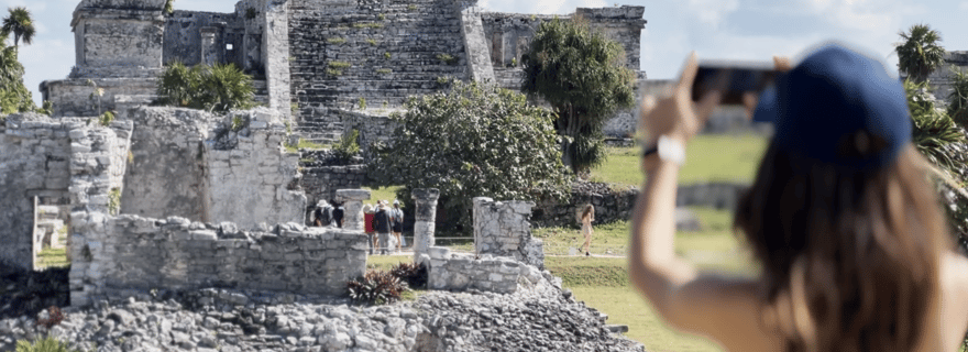 Depuis Cancun : Excursion d'une journée à Tulum, Cenote et Playa del Carmen