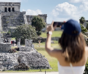 From Cancun: Day Trip to Tulum, Cenote & Playa del Carmen