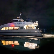 Hobart: Sea to Sky Night Cruise with Dinner & Welcome Drink
