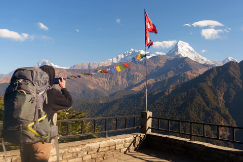Pokhara: 4-Day Ghorephani and Poon Hill Private Trek