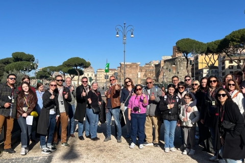 Rome: Oud Rome en Skip-the-Line Colosseum Tourengels
