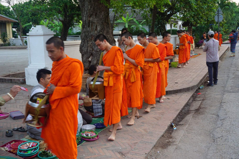 Morning local food Market experience option waterfall tour morning market included Kuangsi waterfall (start at 8:00am)