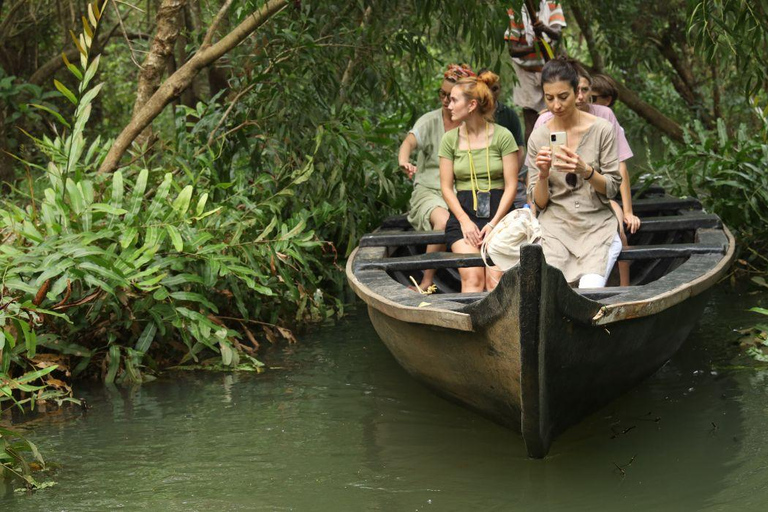 Kerala: Backwater Village Punting Boat Cruise with Lunch