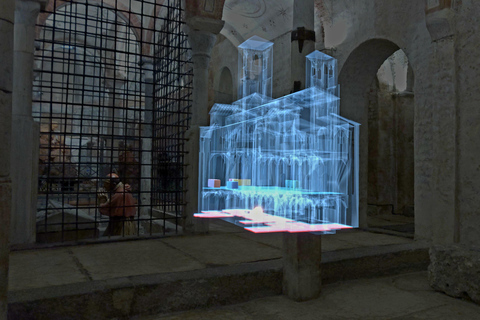 Mailand | In der Krypta der Zeit, holografische TourDie Krypta der Zeit - ein unvergessliches Erlebnis