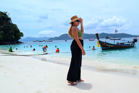 Phuket: Passeio de barco privado para a Ilha Coral e Koh BonOpção 1: Tour particular para a Ilha Coral