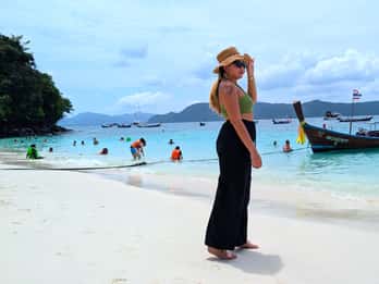 Phuket: Prywatna łódź na Koh Hey (Wyspa Koralowa)