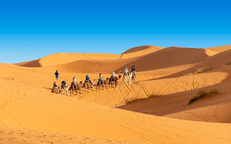 Expérience de 4 jours/3 nuits dans le désert via Aït Ben Haddou - bivouac
