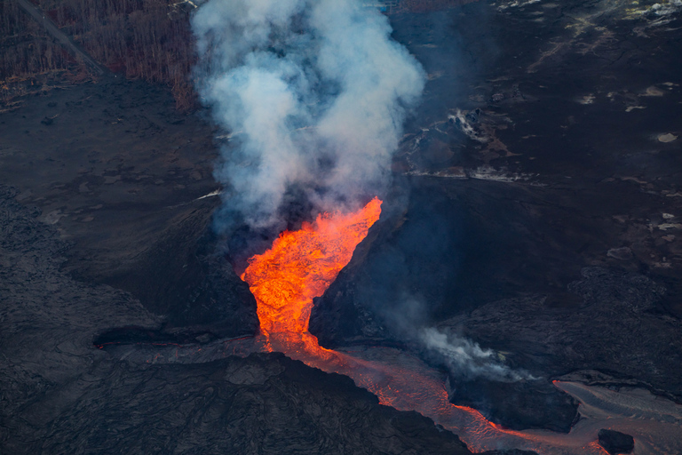 Hilo : Vol dans le parc national des volcans d&#039;Hawaï