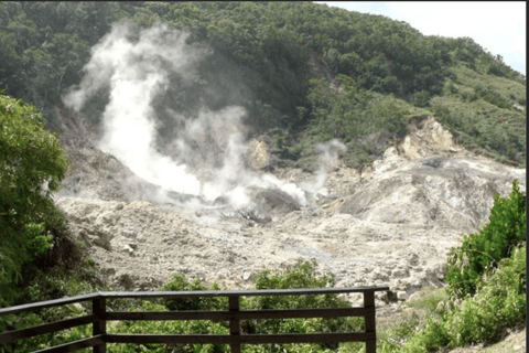 Saint Lucia Pitons Wasserfälle und Schlammbad Erlebnis.