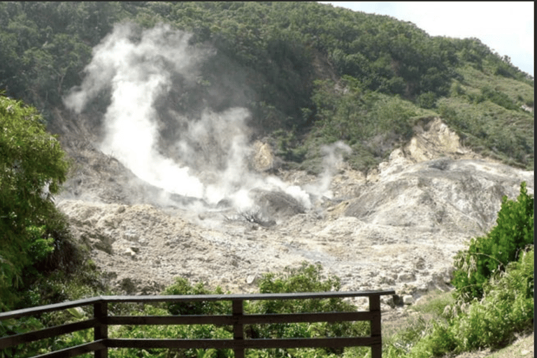 Saint Lucia Pitons Wasserfälle und Schlammbad Erlebnis.