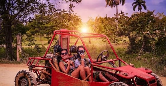 Punta Cana: Buggy Adventure with Cave Swim & Beach