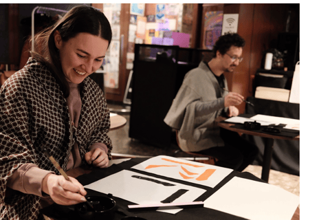 Kyoto : Japanese Calligraphy Workshop with a calligrapher