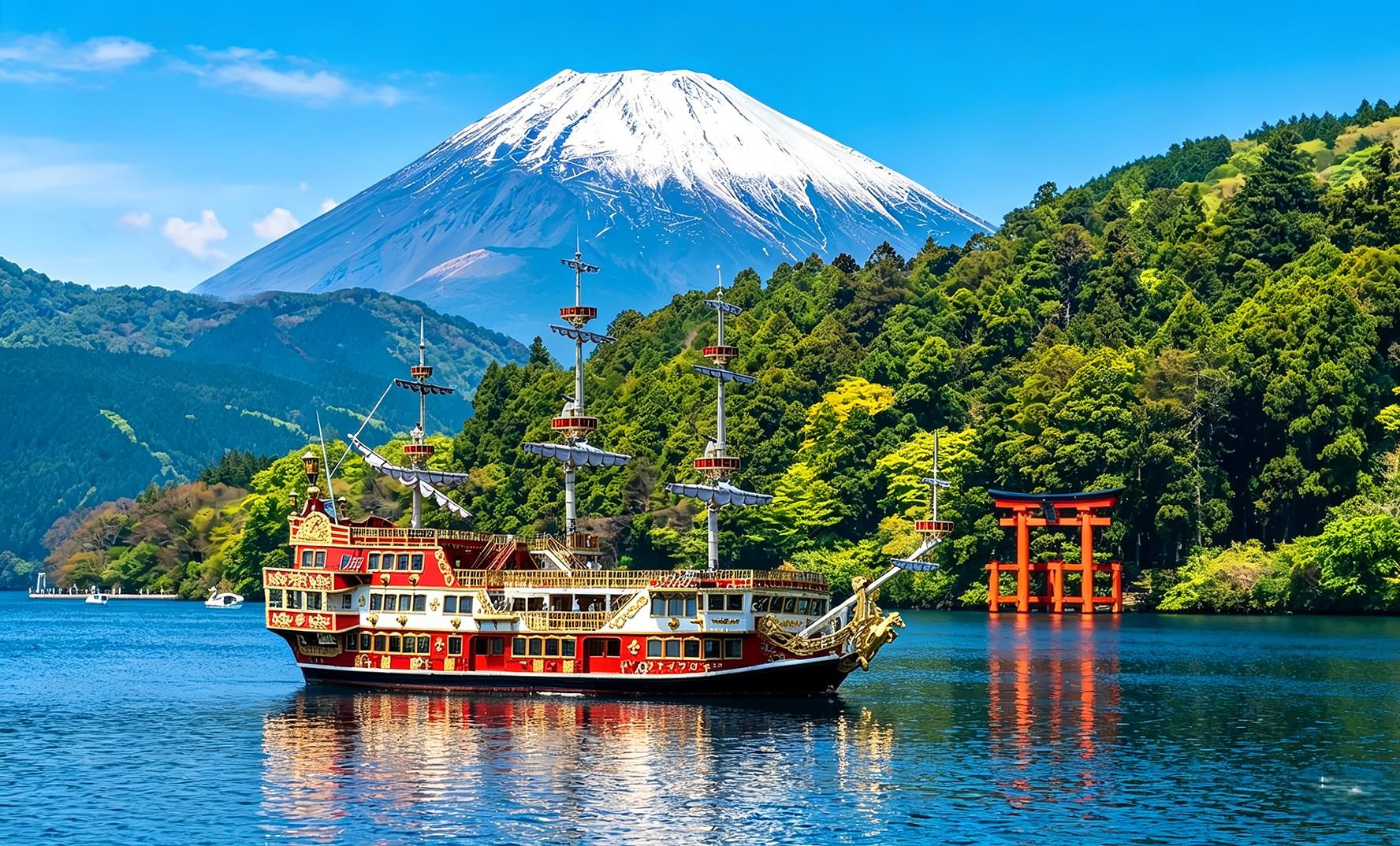 Hakone & Fuji: Tagestour mit Seilbahn, Owakudani, Oshino Hakkai