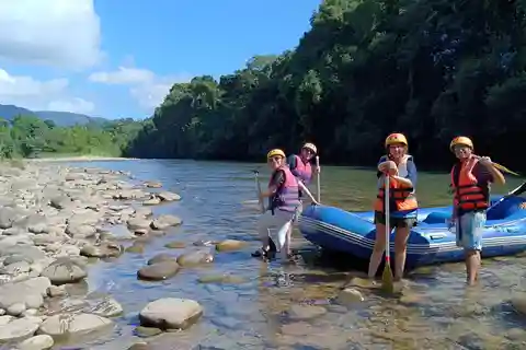 Kiulu River: River Rafting + ATV Shared Group Day Trip