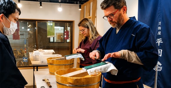 Kyoto: Beginner Knife Sharpening & Handle Fitting Workshop