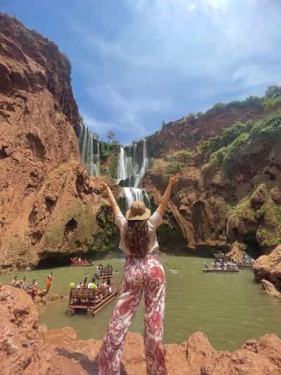 Marrakech : Cascade d'Ouzoud, randonnée guidée, tour en bateau et déjeuner - trekking