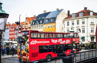 Kopenhagen: Hop-On/Hop-Off-Bustour mit Option auf Bootstour