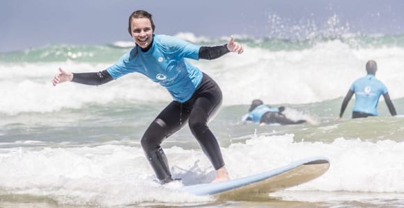 Sagres, Algarve: 3 uur surfles voor alle niveaus