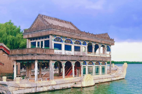 Beijing: Summer Palace Entry Ticket & Royal Canal Boat