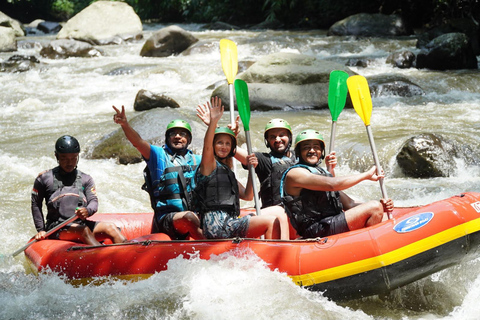 Ubud: Ayung River Rafting With Waterfalls & Jungle Cliffs