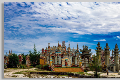 Hue till Hoi An med bil via An Bang-kyrkogården - Spökstaden