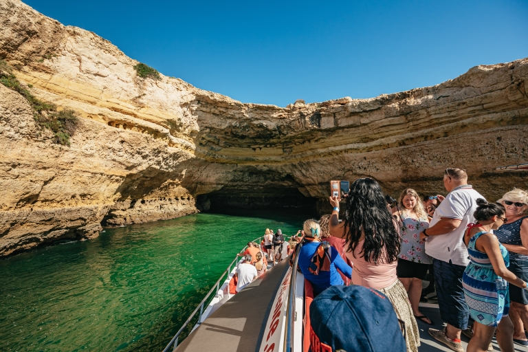 Algarve : croisière de 3 h à travers la côte et les grottes