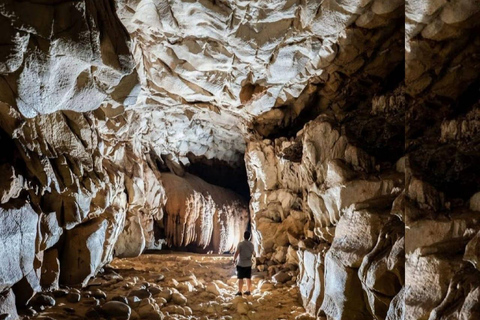 Laos: Jungle Zipline en Caving TourLaos: Jungle Zipline en speleologie-tour
