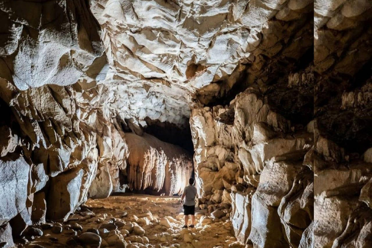 Laos: Jungle Zipline en Caving TourLaos: Jungle Zipline en speleologie-tour