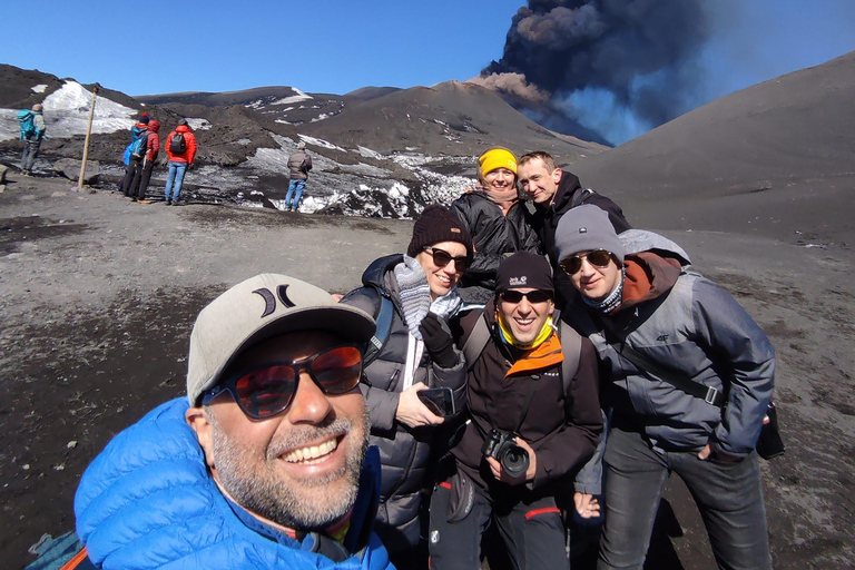 Catania: Etna Tour with licensed Tour Guide pickup & drop-of