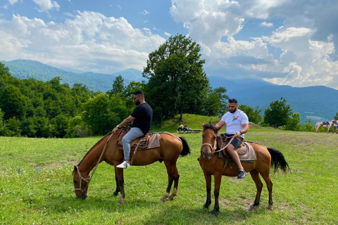 From Yerevan: Lake Sevan, Dilijan & Horseback Riding Tour