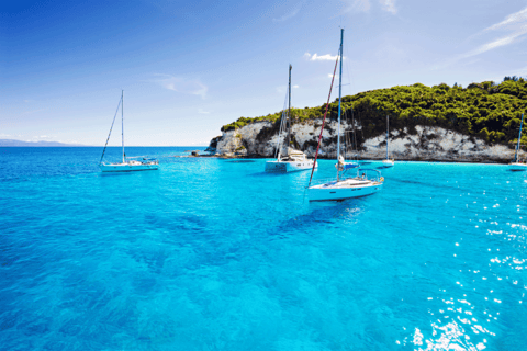 From Corfu: Paxos, Antipaxos & Blue Caves Full-Day Cruise