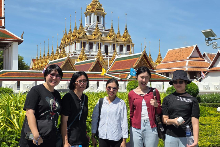 Bangkok: Old City Electric Tuk-Tuk Tour with Guide Private Tour no pick up