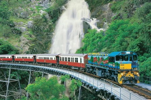 Cairns : Excursion en petit groupe à Kuranda en bus et en train panoramique
