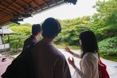 Cerimônia do chá de Gion de Kyoto e excursão a pé pelo Wabi-sabi